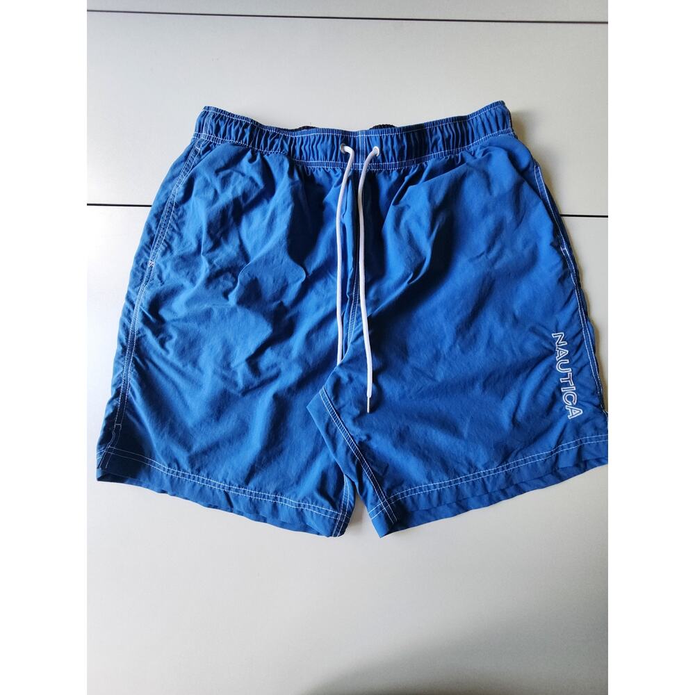 Nautica Traveler Swim Beach Trunks‎ Blue Men's XL